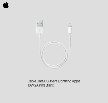 Apple Cable USB-A Lightning