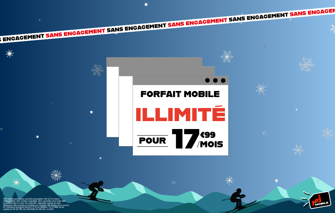 Illimtés NRJ Mobile Ski